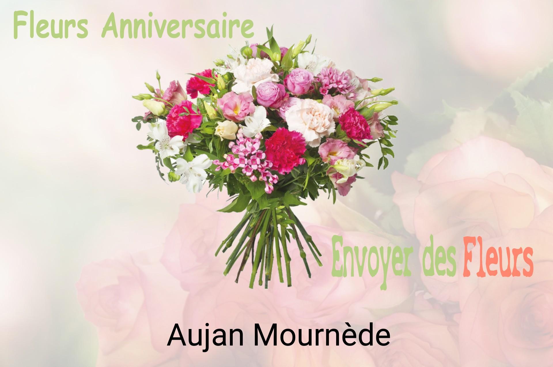 Bouquet de fleurs d’anniversaire livré à Aujan-Mournède