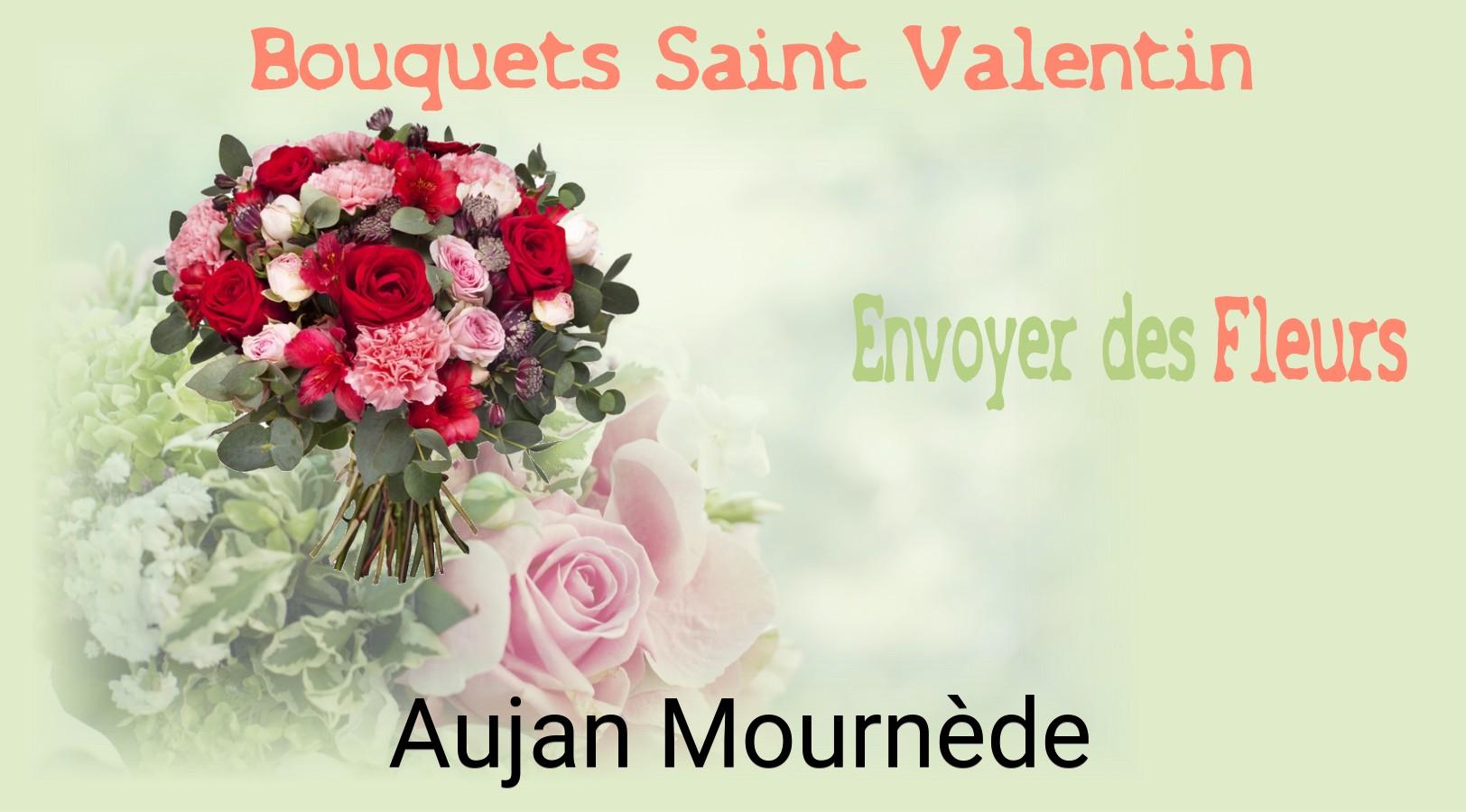 Roses de Saint-Valentin livrées à Aujan-Mournède